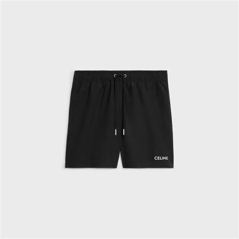 celine swim shorts|CELINE SWIM SHORTS IN NYLON .